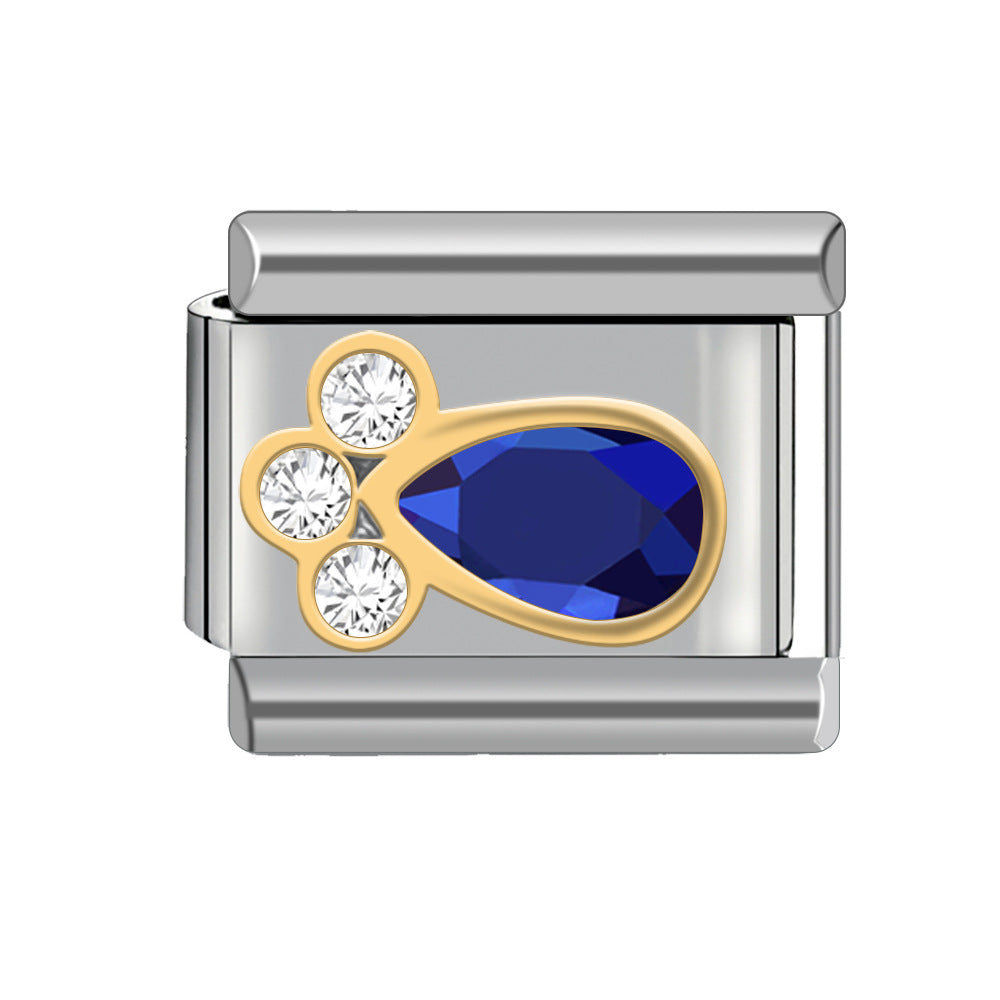 Wholesale Italian Charm Bracelet 9mm DIY Spliced Detachable Cute Pattern Combination Bracelet