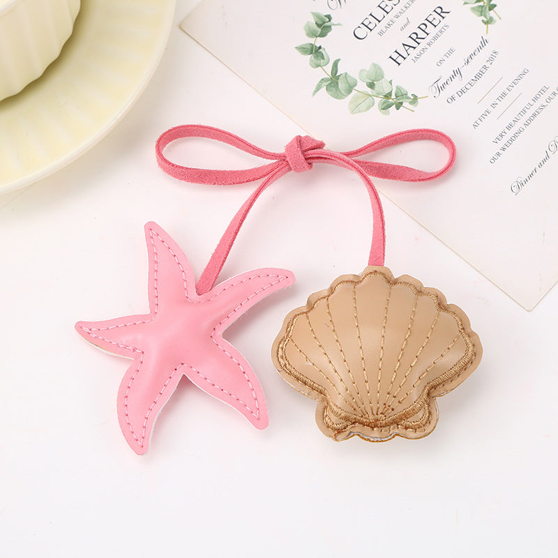 Wholesale New cartoon starfish shell bag pendant accessories