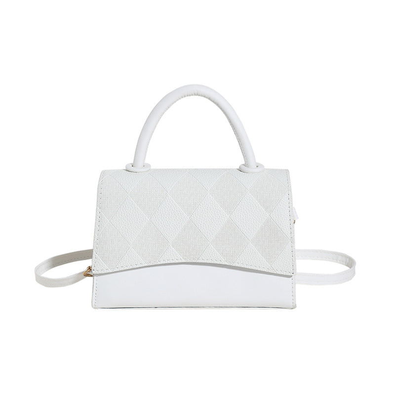 Wholesale Rhombus Simple PU Crossbody Bag Shoulder Bag