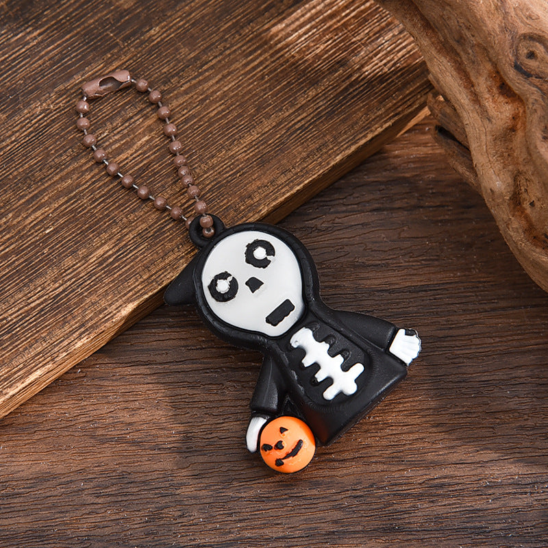 Wholesale  Pumpkin Ghost Keychain