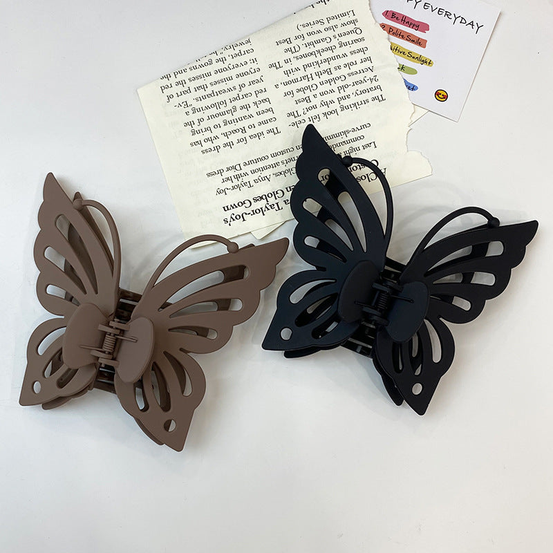 Wholesale Frosted Acrylic Butterfly Clip
