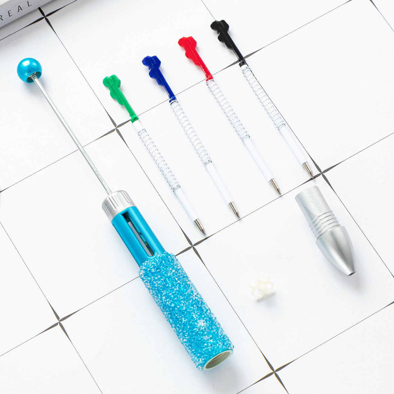 Wholesale Beadable Pen Multi-color Sugar Beadable Pen