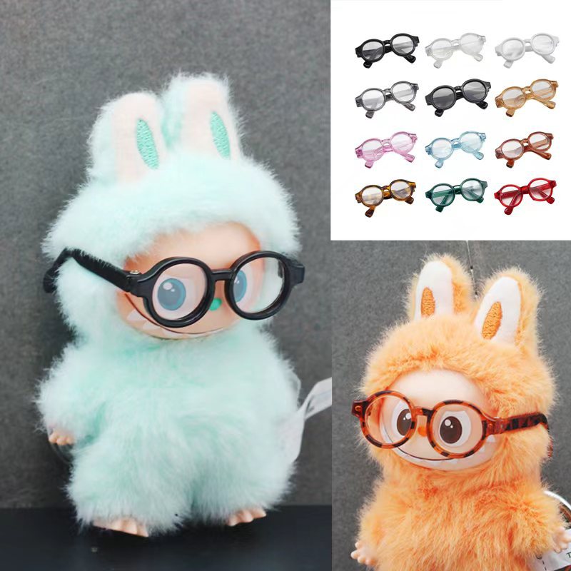 Wholesale Fourth Generation 20cm Cotton Doll 1/ 6 Scale Transparent Glasses
