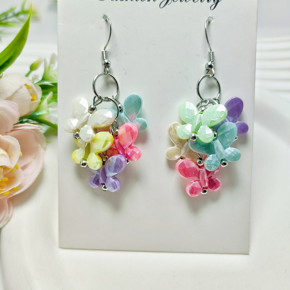 Wholesale Popular Ocean-style Bohemian Earrings, Holiday Pastoral Style, Retro Handmade Earrings
