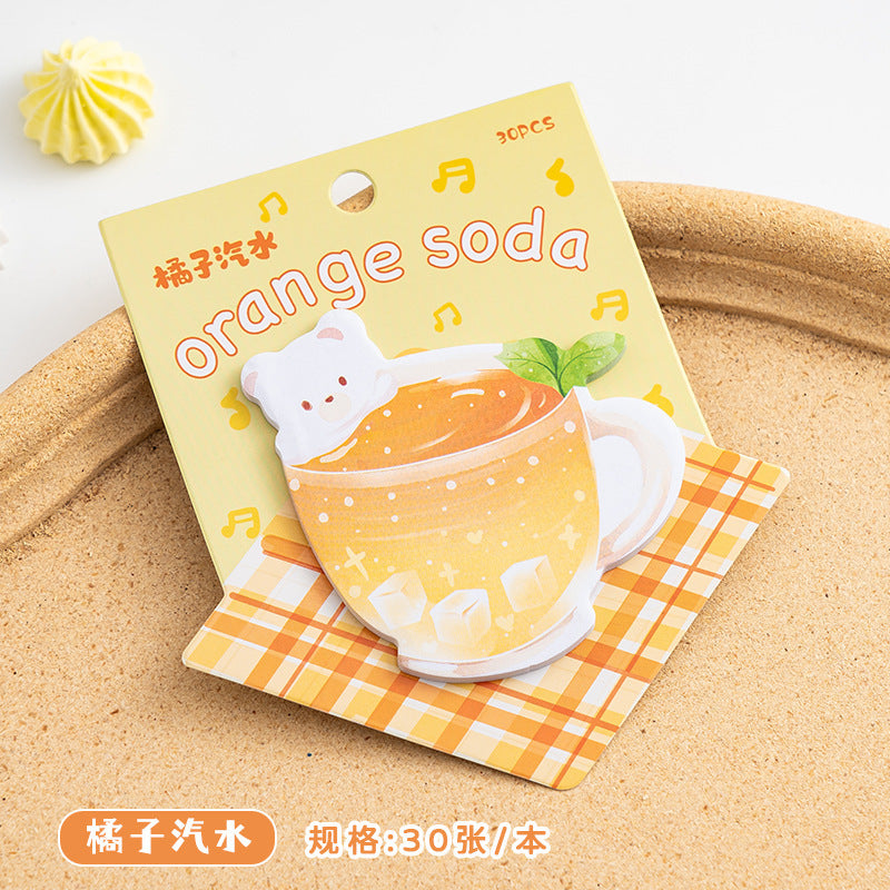 Wholesale Alien cartoon cute pet sweetheart sticky notes