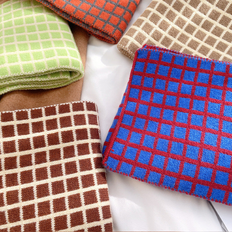 Wholesale Autumn and Winter Knitted Wool Scarf