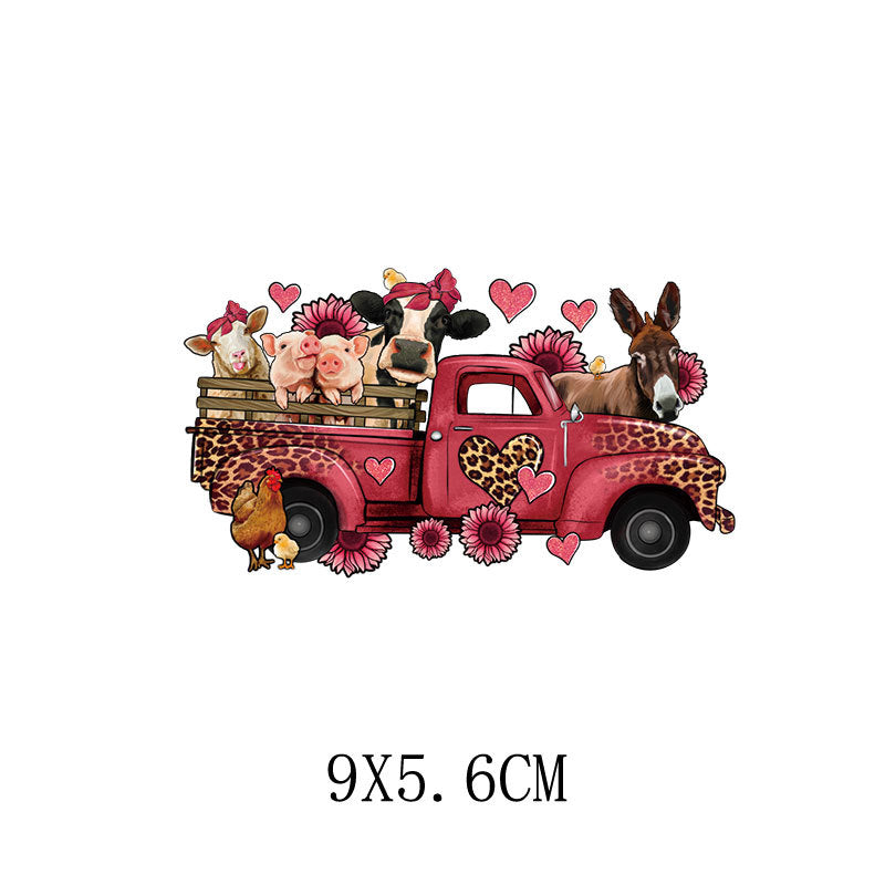 Wholesale Romantic Valentine' s Day Heat Transfer   UV DTF Ready to Press Transfers Wraps