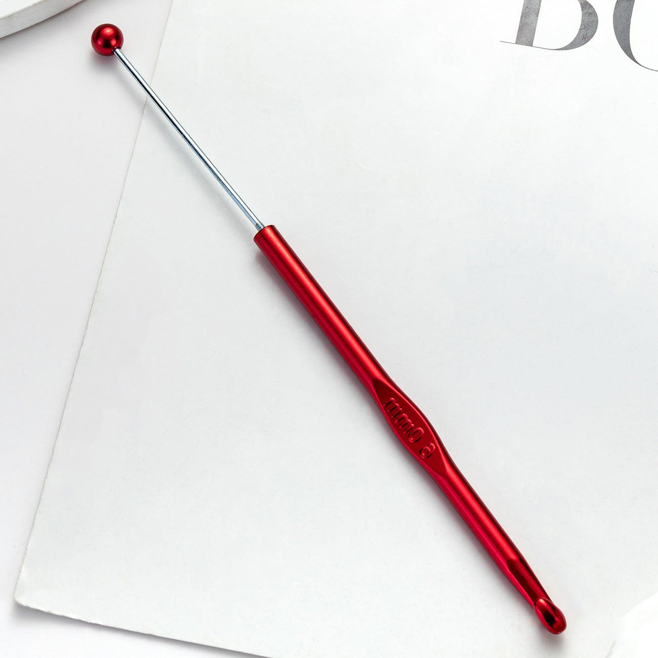 Wholesale 3mm 4mm 5mm 6mm DIY Bead Single Head Knitted Sweater Yarn Crochet Hook