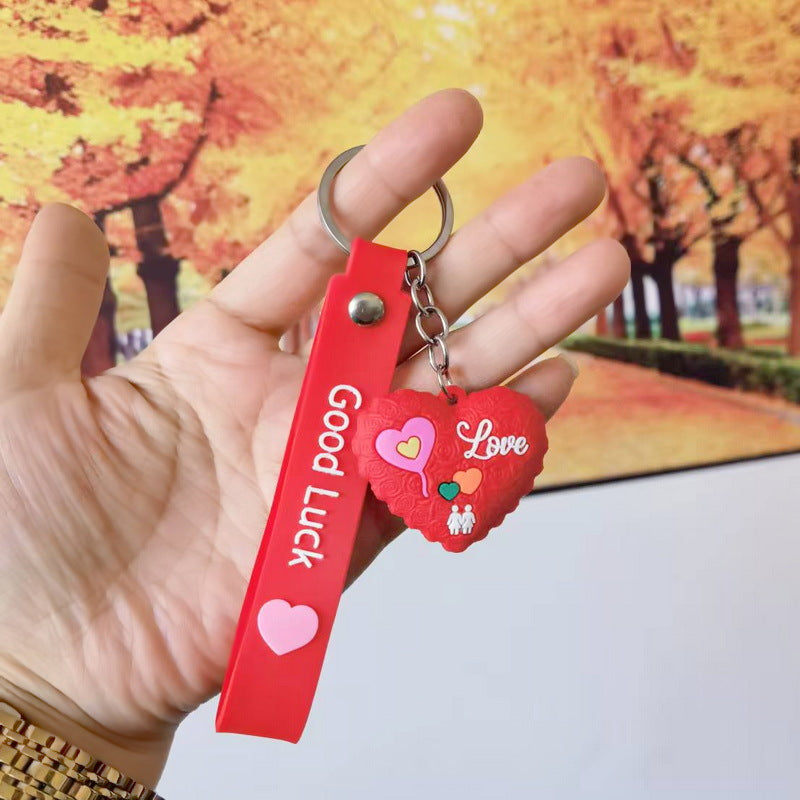 Wholesale Cartoon Love Wings Valentine' s Day Cute Keychain