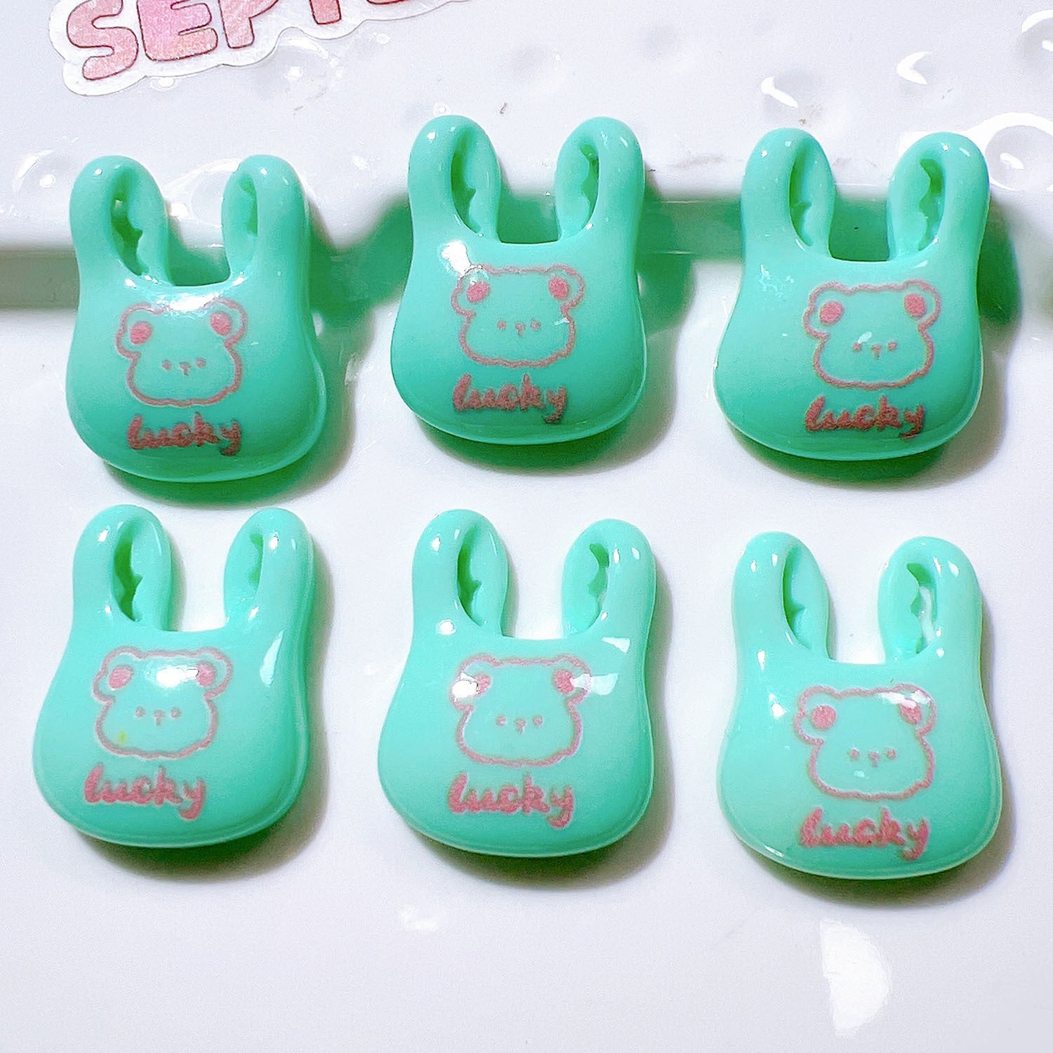 Wholesale 20pcs resin accessoriesdiy accessories handmade material shoe flower cup paste cream glue