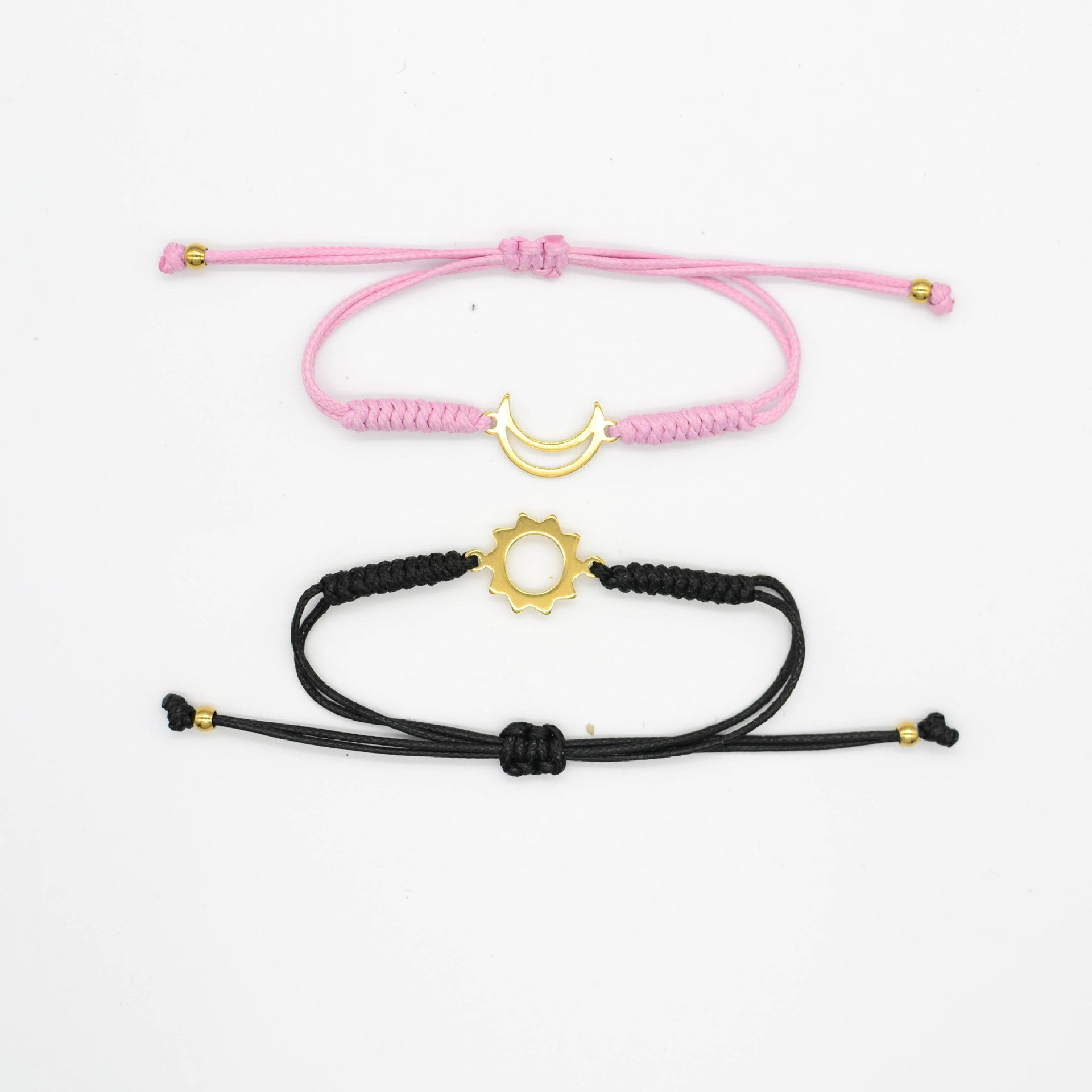 Wholesale  Day And Night Stainless Steel Bracelet Men' s And Women' s Pair