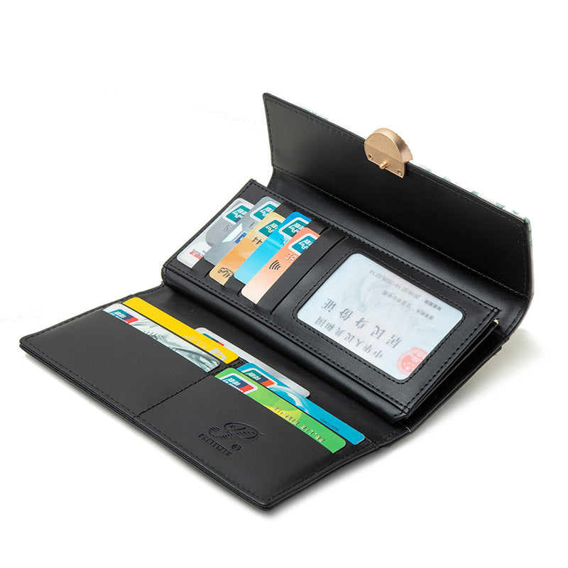 Wholesale Long PU Zipper Large Capacity Wallet