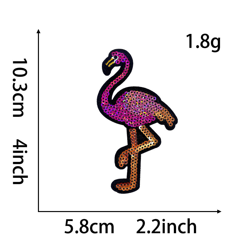 Wholesale Trendy Hawaiian Surf Truck Multicolor Sequin Embroidered Patch Iron On Back DIY Resale Accessory