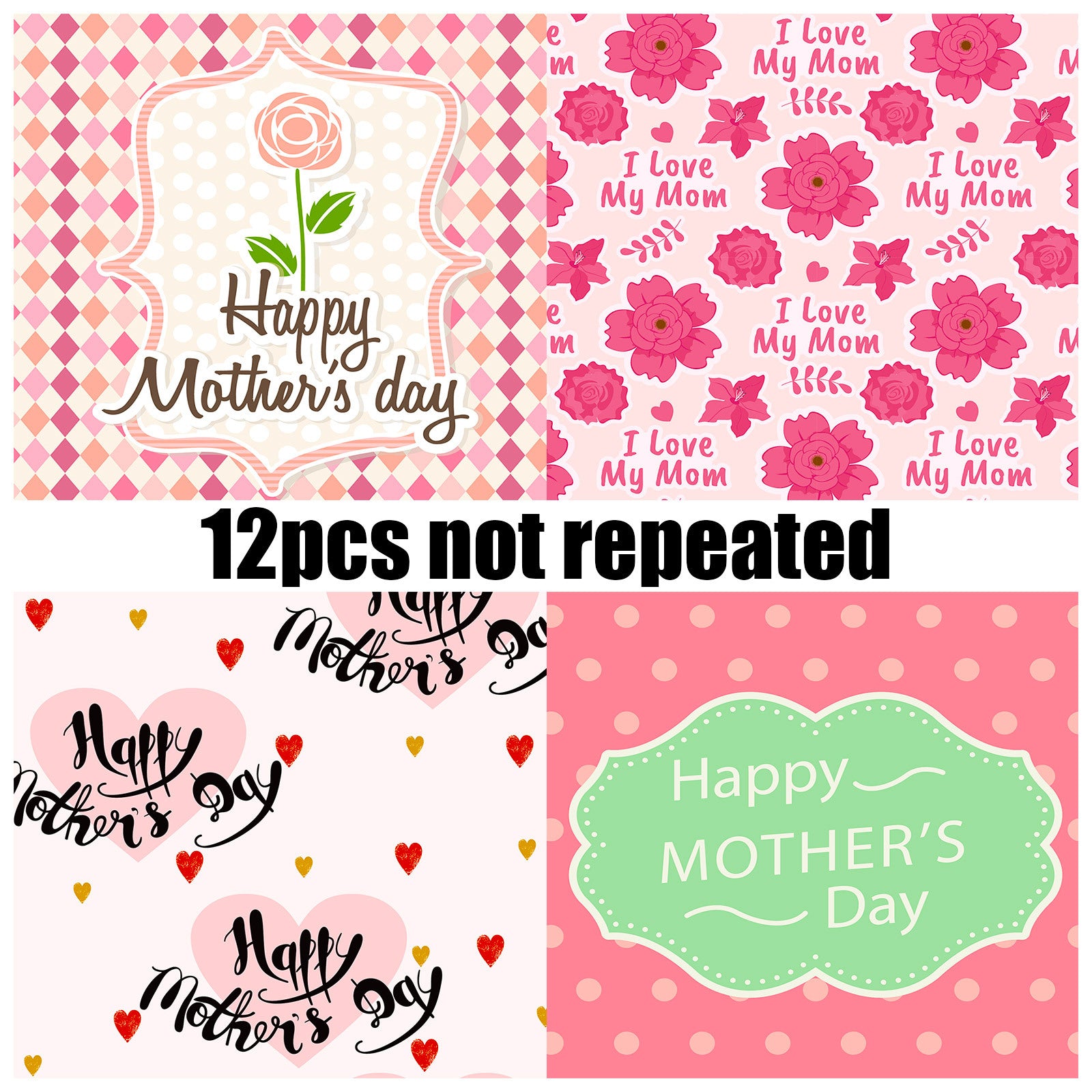 Wholesale Mother's Day Handmade Ledger DIY Material Paper