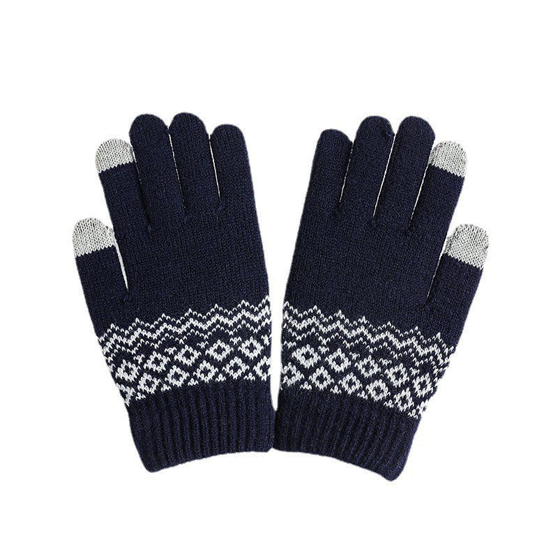 Wholesale Cute and Warm Knitted Gloves for Cold Protection