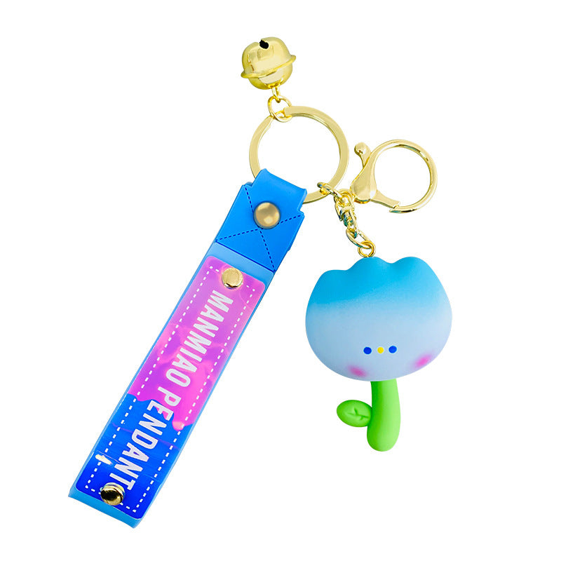 Wholesale Resin Tulip Keychain