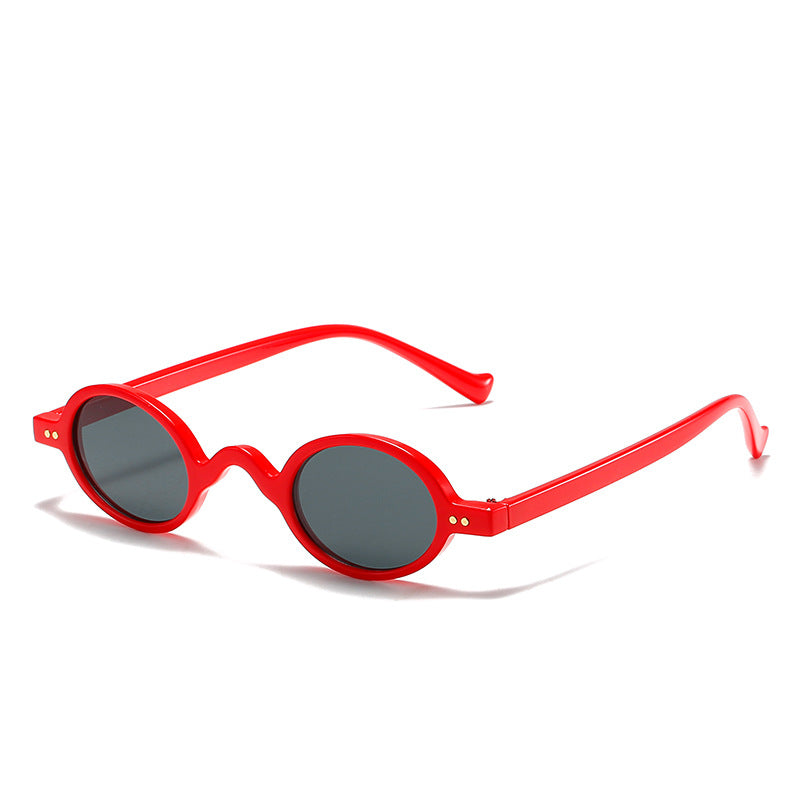 Wholesale Retro Hip Hop Small Frame Round Sunglasses