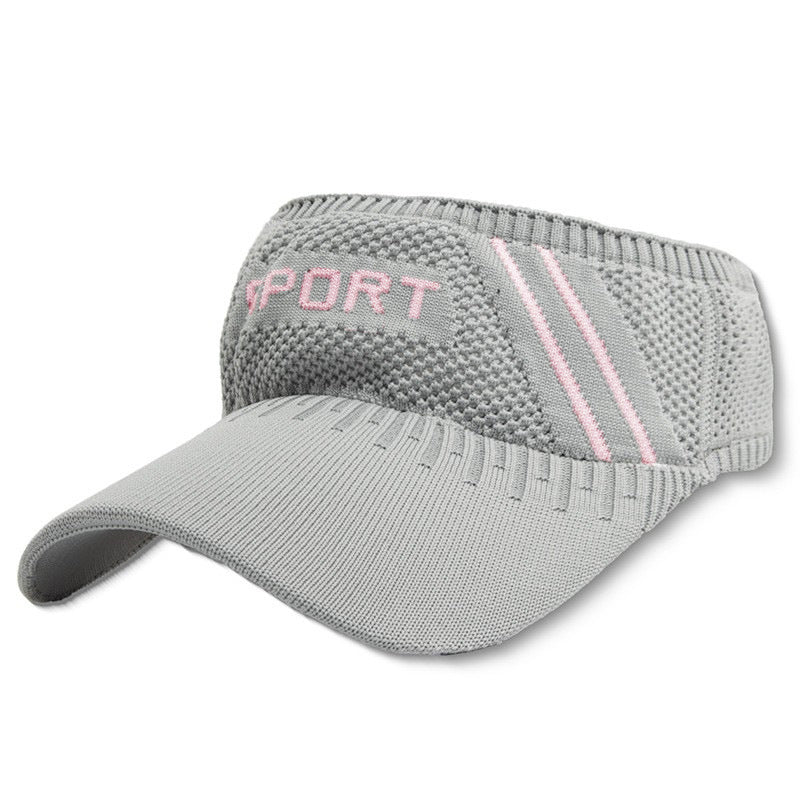 Wholesale Outdoor Sports Visor Sun Hat SPORT Polyester Hat