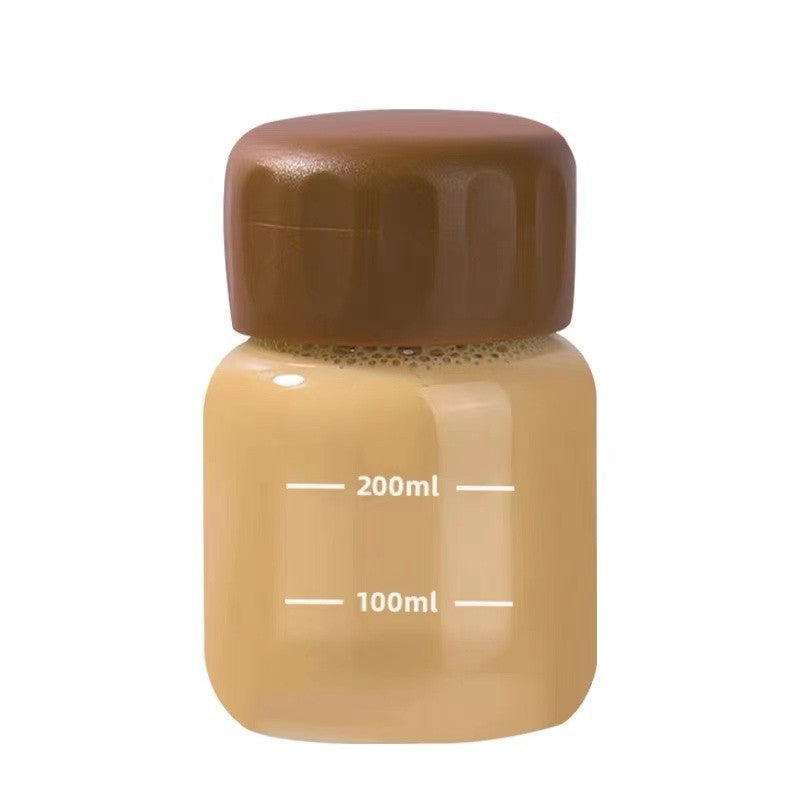 Wholesale Borosilicate Fat Cup 200m Mini Cute Glass Water Cup