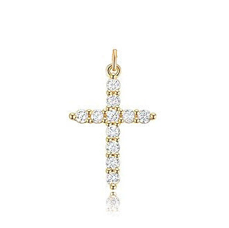 Wholesale Cross Necklace Temperament Gold Pendant Necklace