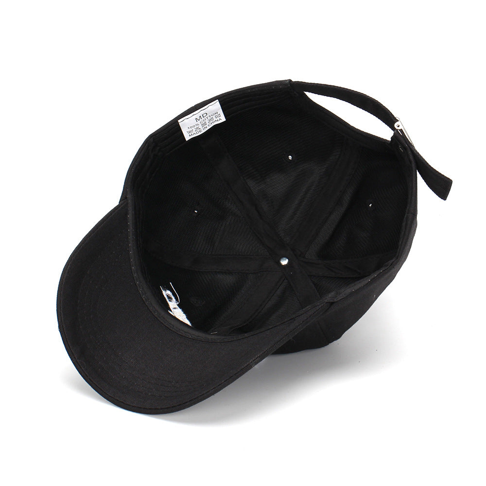 Capilla de béisbol de borde de bordado de poliéster de algodón al por mayor de algodón