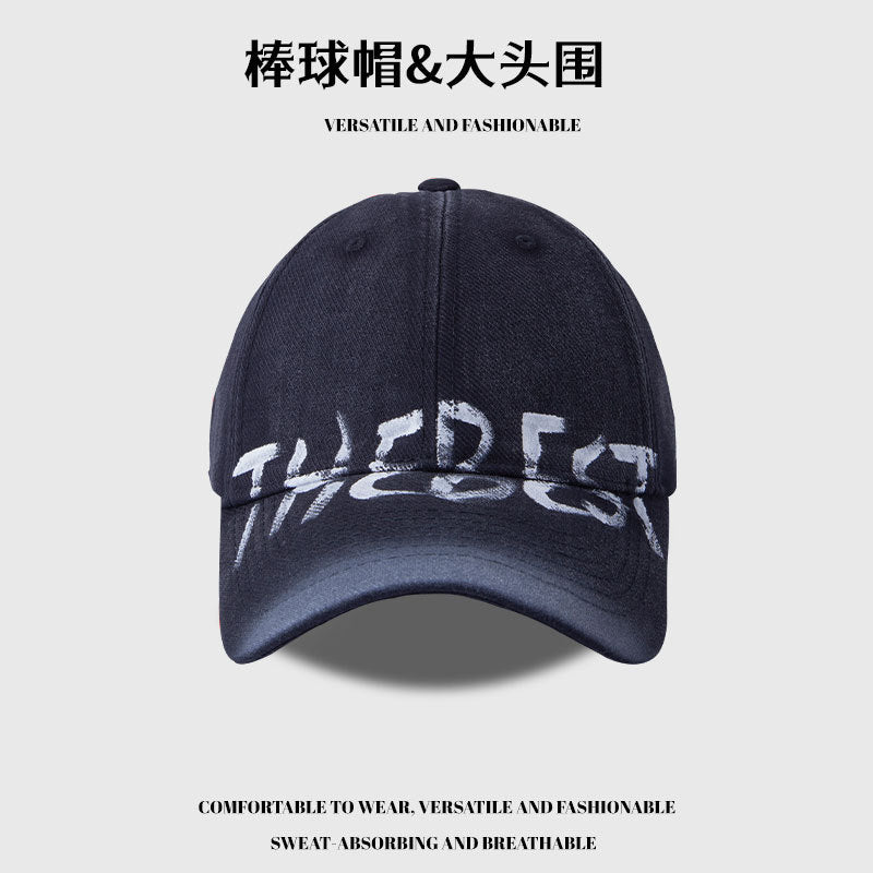 Wholesale Graffiti Retro Cowboy English Letters Baseball Cap