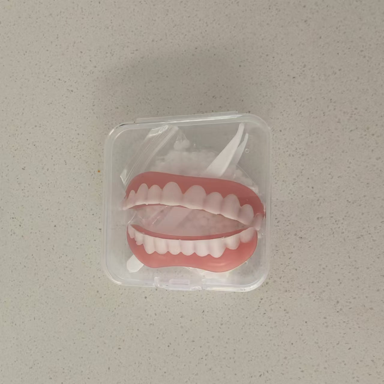 Wholesale Smile Silicone Simulated Teeth Dental Tray Whitening Beautifying Smile False Teeth Dental Tray