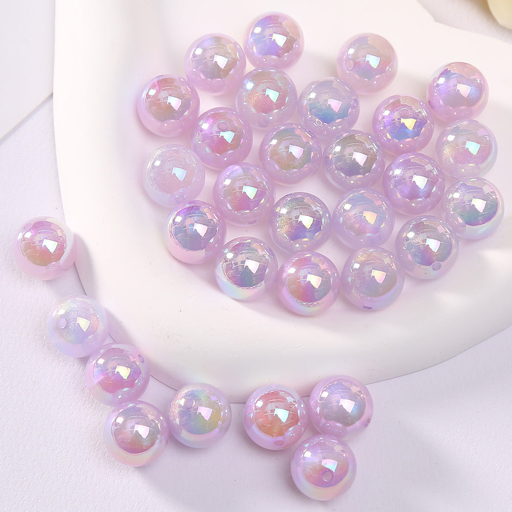 Wholesale 10pcs/pack Acrylic Mapei Luminous Mermaid Beads