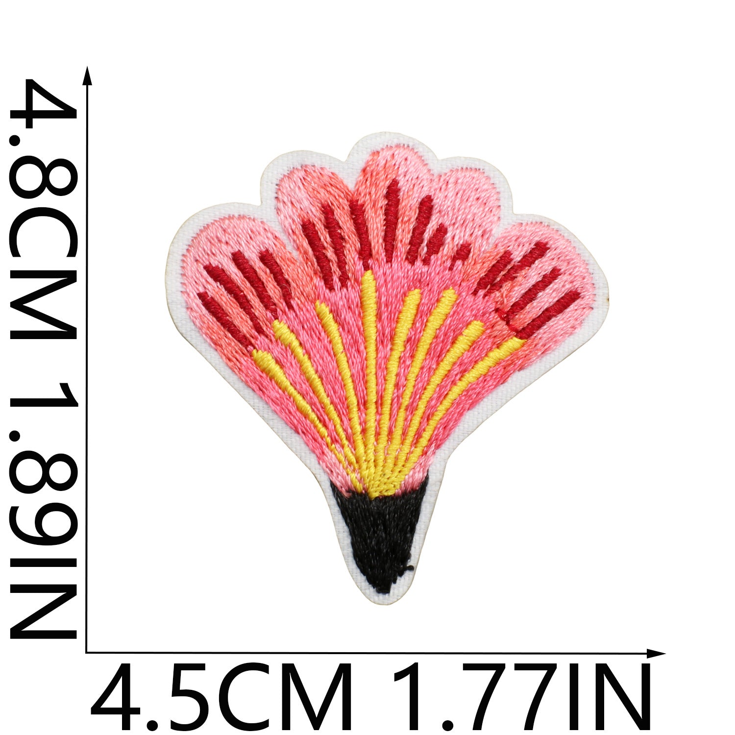 Wholesale Floral Embroidery Patch Butterfly And Bee Design Polyester Thread Clothing Decorative Accessory Everyday Gift Boutique Resale