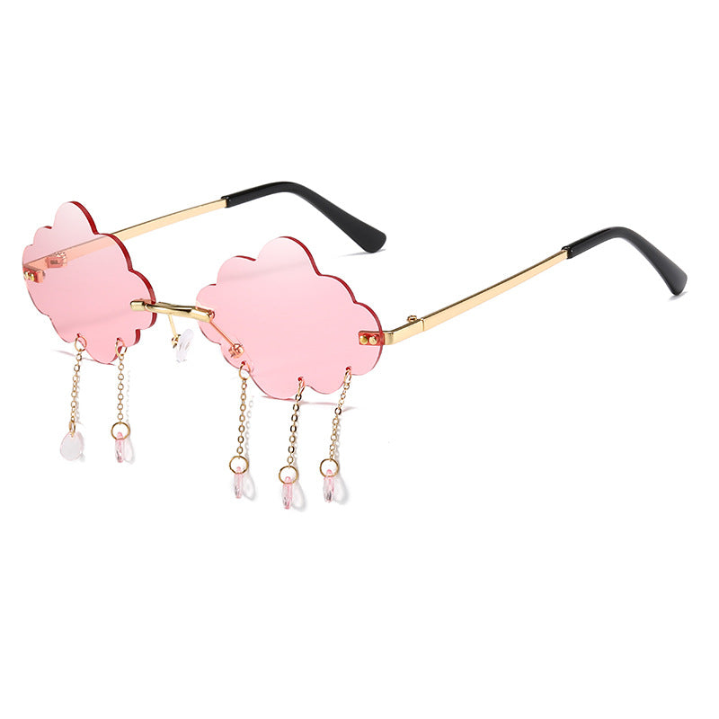 Wholesale Funny Rainy Day Frameless PC Party Sunglasses