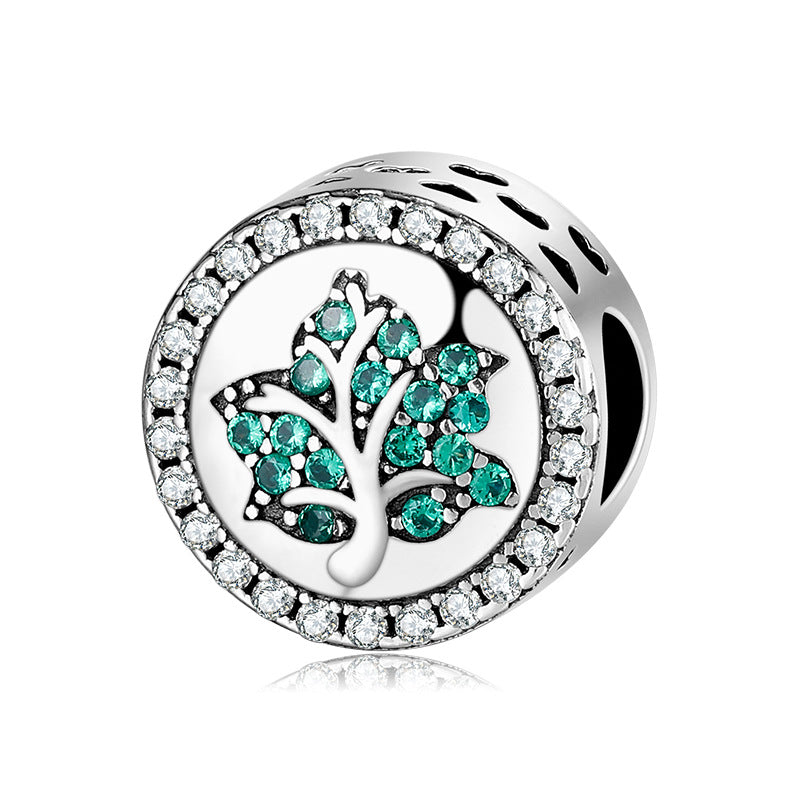 Pulsera de cactus de árbol de suerte al por mayor Accesorios de bricolaje S925 Beads de plata esterlina