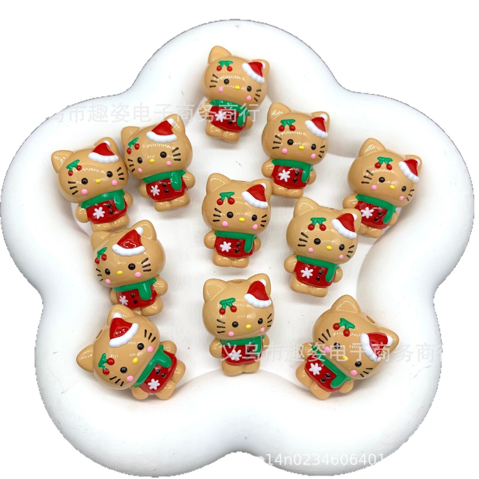 Wholesale 10pcs Christmas series Acrylic Beads