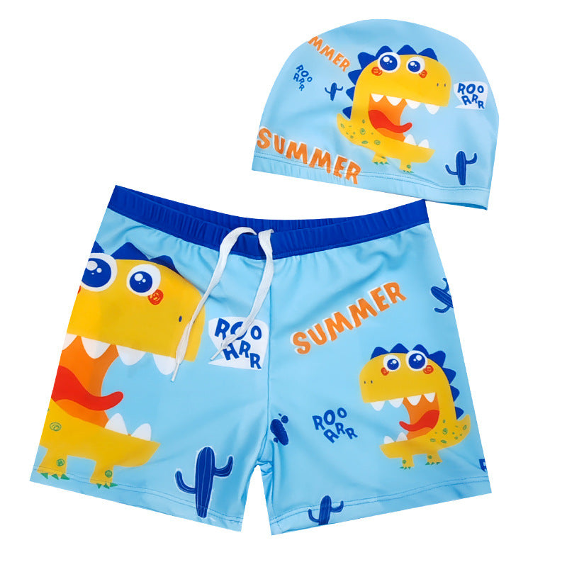 Wholesale Children's cartoon quick-drying swimming trunks