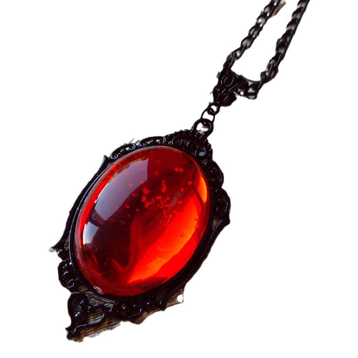 Retro stardust gothic crystal necklace