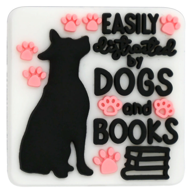 Wholesale Random 100pcs Easter Animal Beads DIY Focal Beads