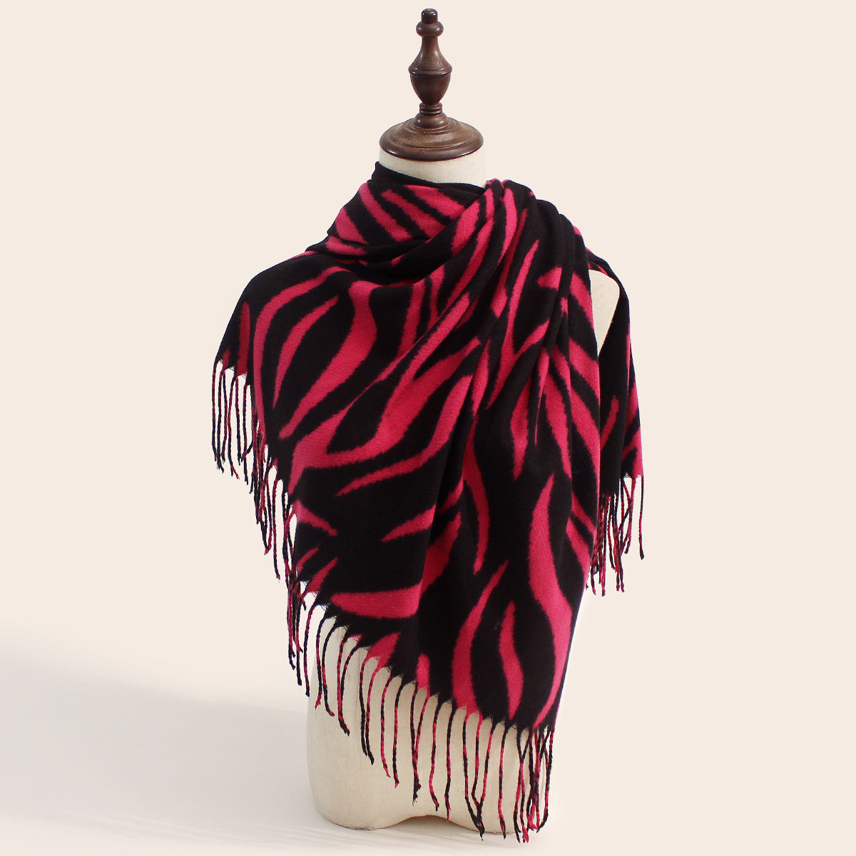 Wholesale Autumn and Winter Leopard Print Warm and Versatile Fashionable Imitation Cashmere Scarf
