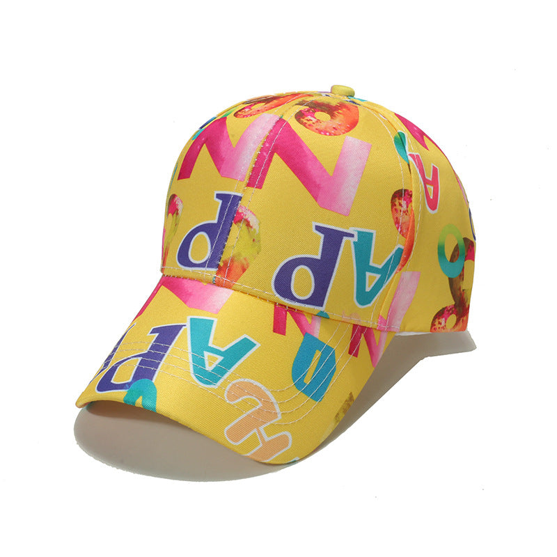 Wholesale Colorful Letter Polyester Baseball Cap