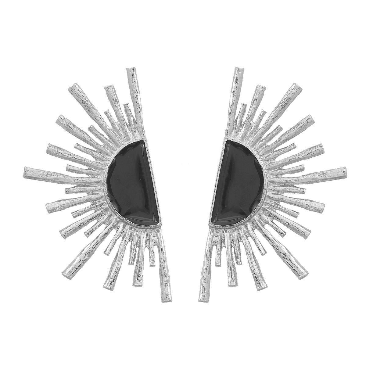 Pendientes de aceite de goteo de aleación de girasol al por mayor