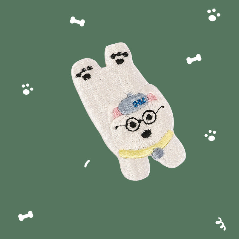 Wholesale CuteDog Embroidery Sticker  DIY Patches