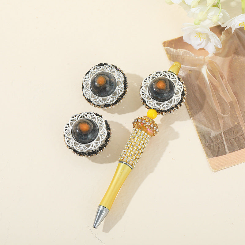 Wholesale Heavy Industry Alloy Cosmic Starry Sky Loose Balls