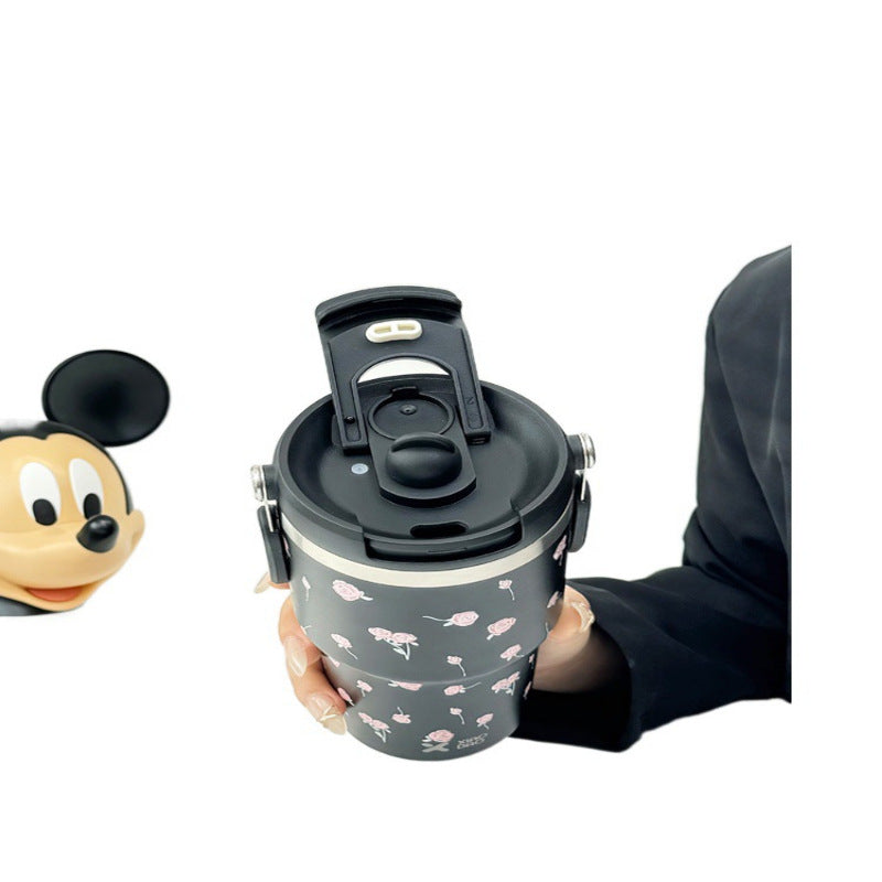 Wholesale Large Capacity High Color Value Women's Stainless Steel Water Cup