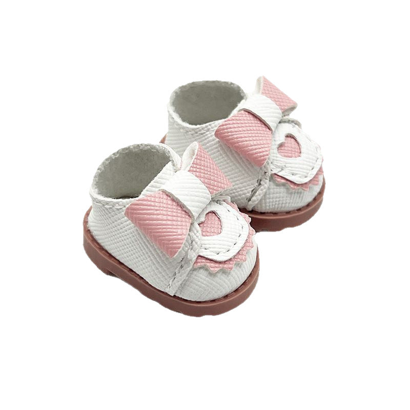 Wholesale 17cm Rag Doll Cotton Princess Shoes 8 Shoes Bjd Doll Accessories