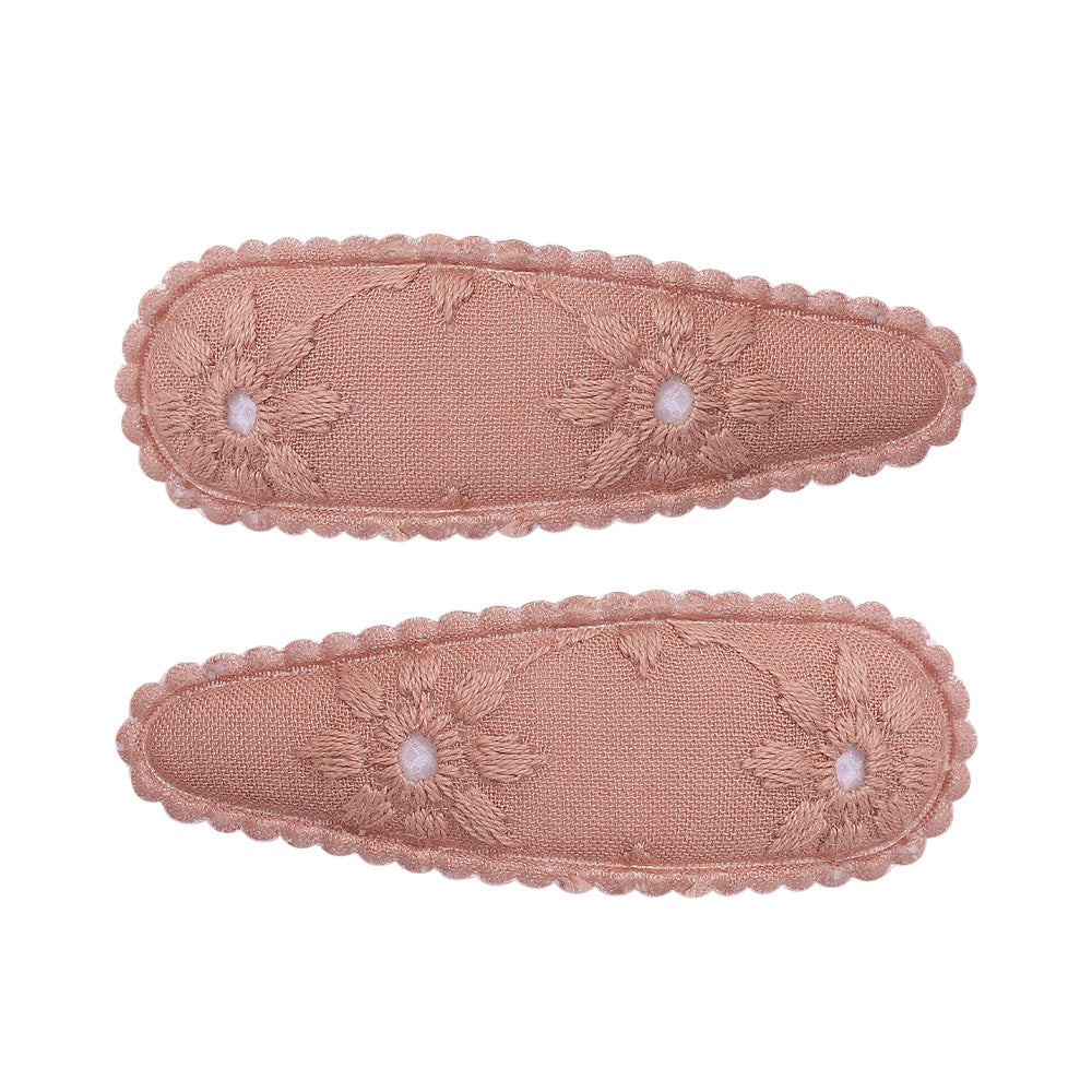 Wholesale Creative Sweet Floral BB Hair Clips