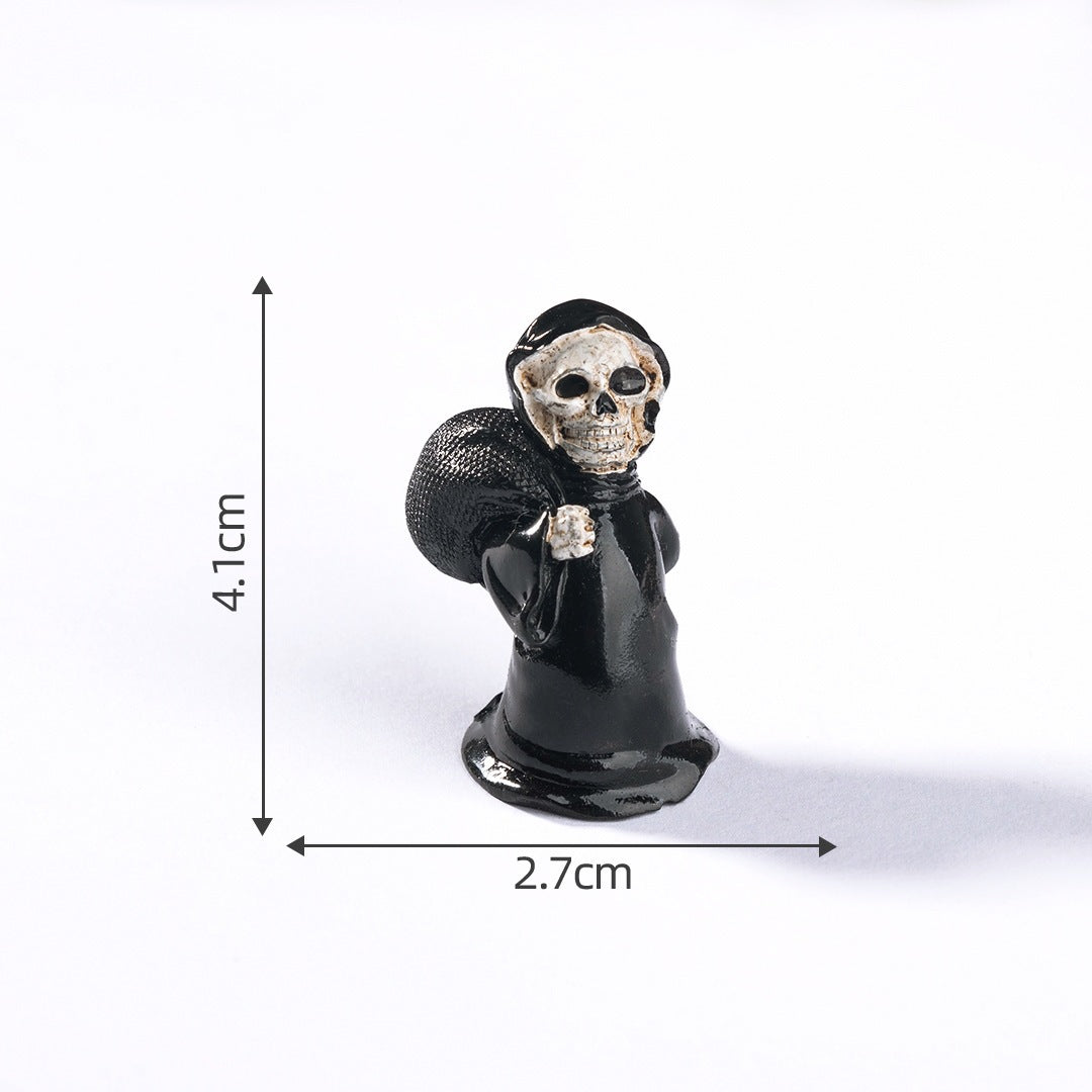 Wholesale Resin  Skeleton Bat Figurine Ornament Home Decor Party Favor