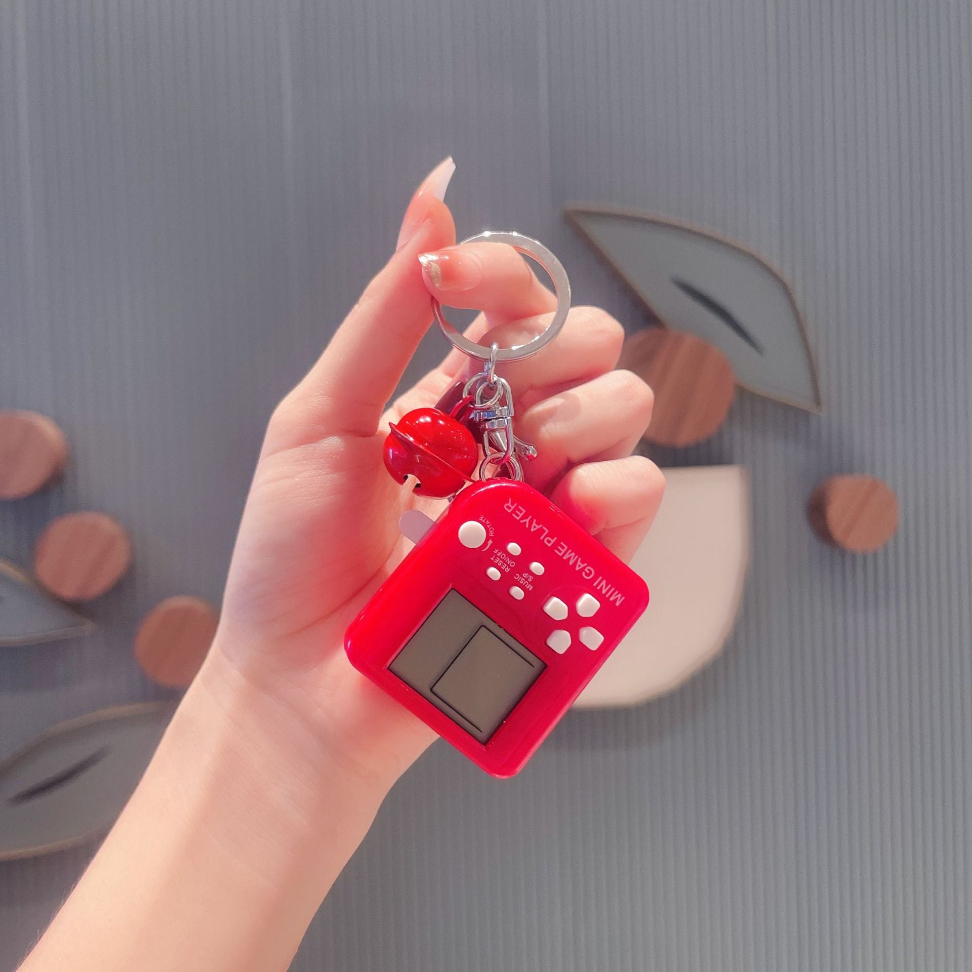 Mini llavero de consola de mini de juego de ABS al por mayor