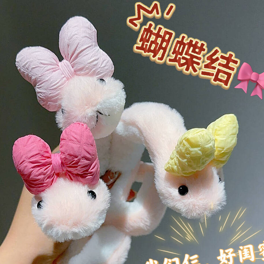 Wholesale Festive Snake Plush Doll Simulation Ornaments Cute Funny New Year Gift Toys