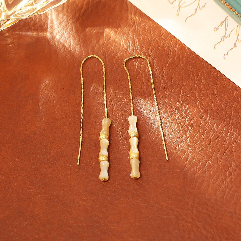 Wholesale Fireworks pearls cat eyes plant studded diamond earrings