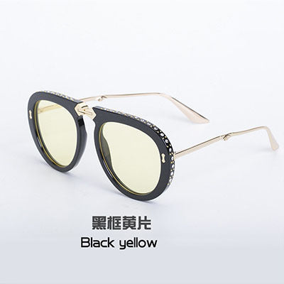 Wholesale Diamond Fashion Folding Sunglasses