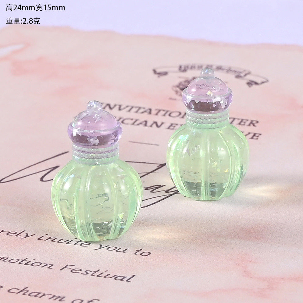 Wholesale Retro Magic Potion Bottle Miniature Resin Decor For Dollhouse 1 12 Scale Chic DIY Accessory Party Favor