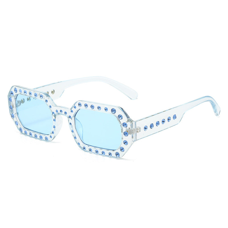 Wholesale Fashion Diamond Small Frame Sunglasses